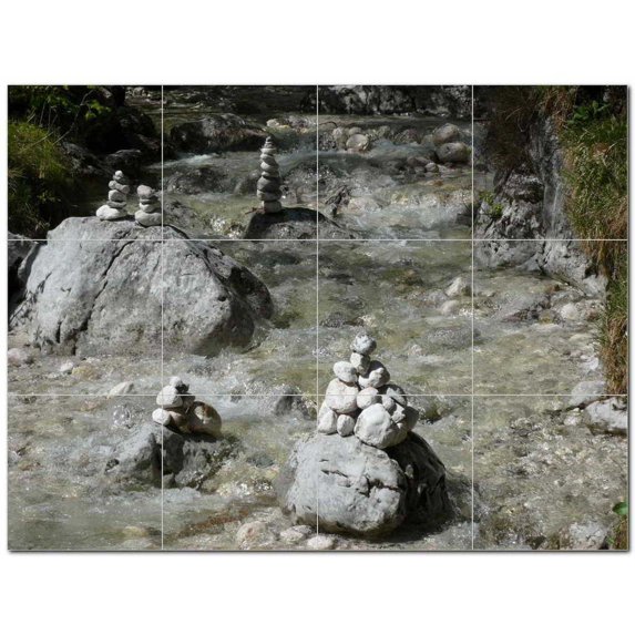 River Ceramic Tile Mural Kitchen Backsplash Bathroom Shower 401448-M43