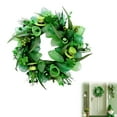 thumbnail image 6 of St Patricks Day Artificial Wreath Saint Patrick Decorations for Front Door-20in St Paddys Shamrock Decor for Irish March Home Wall Porch Party Supplies, 6 of 8