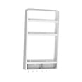 thumbnail image 2 of Estante de baño Organizador Estante de almacenamiento sobre el inodoro Estante de ducha multifuncional Accesorio de múltiples capas Sin perforación E, 2 of 8