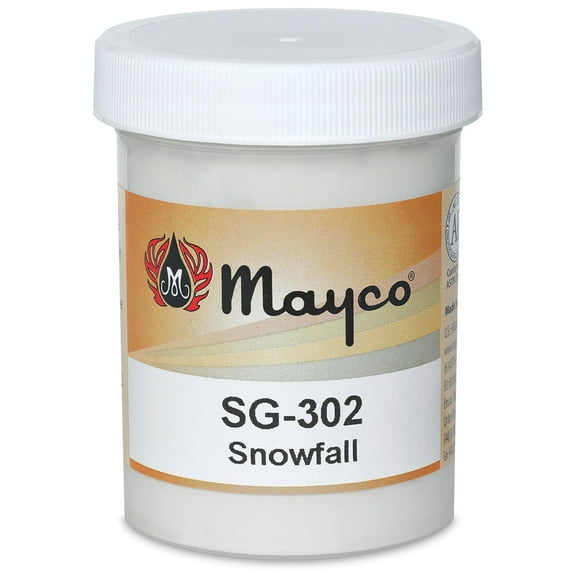 Mayco Snowfall Glaze, 4 oz Jar