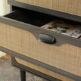 thumbnail image 5 of SAFAVIEH Irelia Coastal Style 3 Drawer Chest, Distressed Black (31.1 in. W x 18.3 in. D x 32.4 in. H), 5 of 14