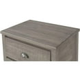 thumbnail image 7 of Home Square 3-Piece Set with Queen Bed & 2 Nightstands in Driftwood Gray, 7 of 7