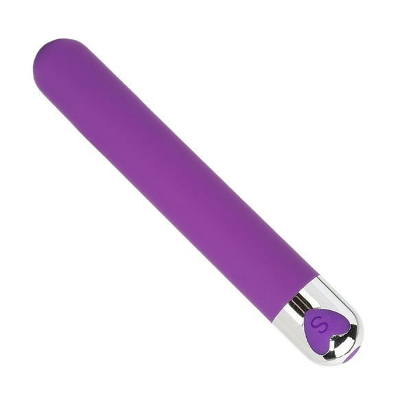 Handheld Massager Wand, Purple Deep Tissue Massager Wand Rounded Head  for Shoulder