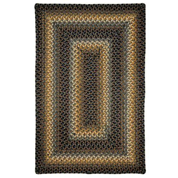 Homespice Decor Mckinley Ultra Wool Braided Rug 10" x 10" Rectangular