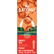 Cirkul Gateway Sweet Tea Flavor Cartridge, Drink Mix, 1-Pack