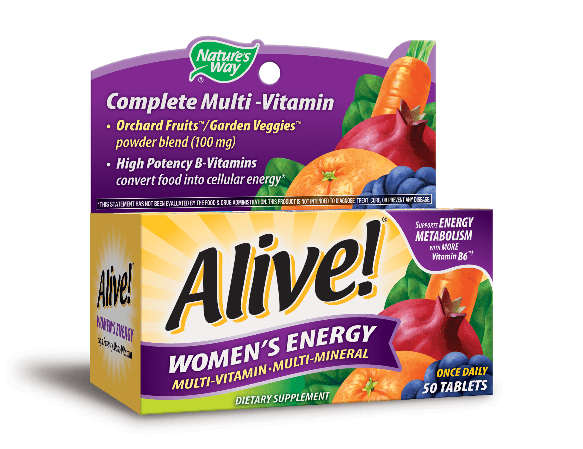 Alive! Tablets Womens Energy 50 Tablets