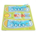 thumbnail image 4 of Juguete infantil de aprendizaje temprano, aprender a atar zapatos, juguete para niños, juguete educativo para bebés, grado profesional, 4 of 8