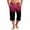 RedC^0109C&05, variant on Fabrcox Gradient Men Capri Pants Baggy Color Block Drawstring Men's Beach Pants Summer Running Outdoor Mens Lounge Pants with Pocket