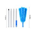 thumbnail image 3 of asjyhkr Microfiber Feather Duster Extendable Duster with 60 inches Extra Long Pole, Long Handle Dusters for Cleaning Ceiling Fan, High Ceiling, Blinds, Furniture & Cars, 3 of 7