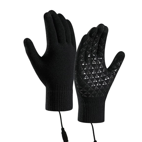 Yatlte USB Heated Gloves for Men Women, Arthritis Hands Warm Waterproof Thick Gloves for Outdoor Working Cycling Skiing Hunting Driving