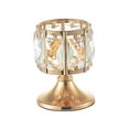 thumbnail image 4 of Candelabros de mesa de cristal Zulema candelabros de 13cm, 4 of 6