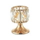 thumbnail image 4 of Candelabros Baoblaze de cristal dorado 13cm, 4 of 5