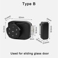 thumbnail image 2 of Electric Password Code Glass Cabinet Lock For Push Pull Sliding Framess Showcase, 2 of 7