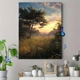 thumbnail image 4 of Qisvanset 12x16 Inch Abstract Mosaic Trees Canvas Print Wall Art, 4 of 5