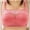 Pink, variant on Jacenvly Clearance Wireless Bras for Women Support Plus Ladies Fashion Wire Free Comfortable Push up Hollow out Bra Underwear