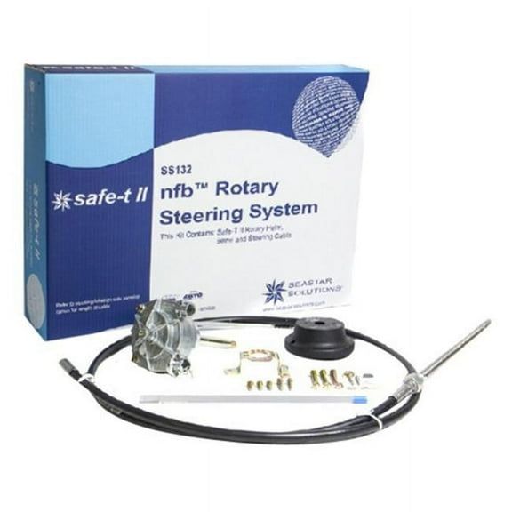 SeaStar Solutions No Feedback Safe-T II Rotary Steering Kit