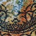 thumbnail image 4 of RUGSOTIC CARPETS MACHINE MADE HEATSET POLYPROPYLENE AREA RUGS - 4'x6', Rectangle Shape, Caramel Blue Color, Contemporary Modern Design, High Pile Machine Made Area Rugs for Living Room (M00050), 4 of 7