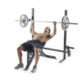 Weider Pro 395 MultiPurpose Olympic Bench with 300 lb. Weight Capacity