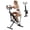 Black, variant on SHOUFTW Foldable Squat Assist Trainer with LCD Display for Home Full Body Workout, Black