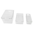 thumbnail image 2 of Caja de almacenamiento para habitación, caja de almacenamiento de 3 piezas, pantalla de almacenamiento transparente multifuncional, estuche de almacenamiento transparente hecho a medida para la perfección, 2 of 8