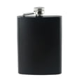 thumbnail image 2 of 6/8oz Black-Hip Flask Stainless-Steel Whiskey Liquor Wine Bottle Outdoor-Travel Camping Portable Pocket Alcohol Flask, 2 of 11