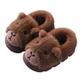 thumbnail image 7 of Little Cozy Winter Kids Slippers With Cute Cartoon Girls Indoor Memory Foam Footbed Young Girls Shoes, 7 of 7