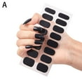 thumbnail image 3 of Pure Color Nail Sticker Soild Semi-Cured Gel Fench Gel Stickers Long-Lasting Sticker Nail Cover, 3 of 8