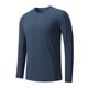 thumbnail image 4 of pstuiky camisetas de manga larga para hombre, Camisa de verano para hombre, ligera, transpirable y de color sólido, de manga larga. Tops casuales para hombres m, 4 of 7