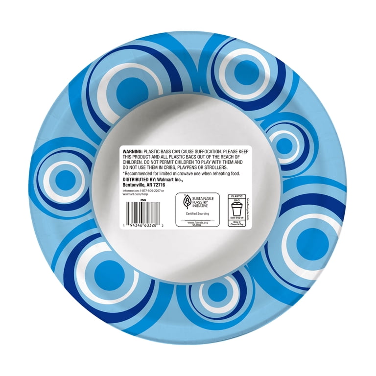 Great Value Ultra Disposable Paper Bowls, 20 oz, 125 Count photo 4