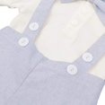 thumbnail image 5 of Traje formal para bebé niño, caballero, pajarita, mono, pantalones cortos, esmoquin de boda, disfraz, 5 of 5