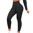 thumbnail image 1 of Fitness Push Up cintura alta pantalones de yoga elásticos mujeres deportes polainas (negro L) Tmvgtek Para Estrenar, 1 of 1
