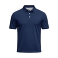 thumbnail image 5 of Mens Golf Polo Shirts 2026 Casual Short Sleeve T-Shirts Moisture Wicking Button Down Classic Fit Solid Tees, L, 5 of 6
