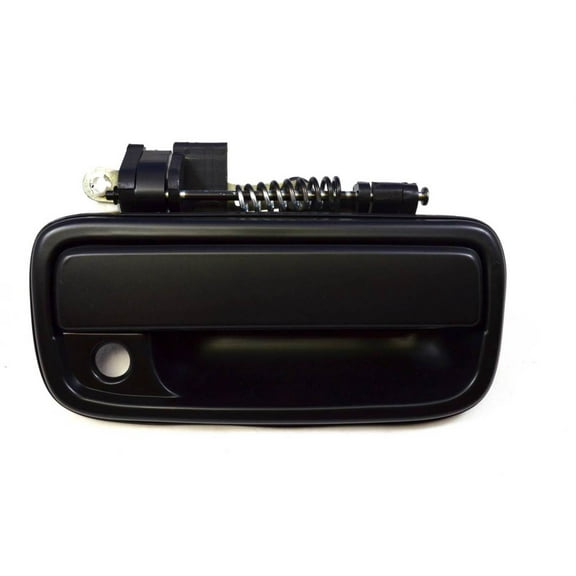 PT Auto Warehouse TO-3246S-FR - For 1995-2004 Toyota Tacoma Outside Door Handle Smooth Black - Passenger Side Front