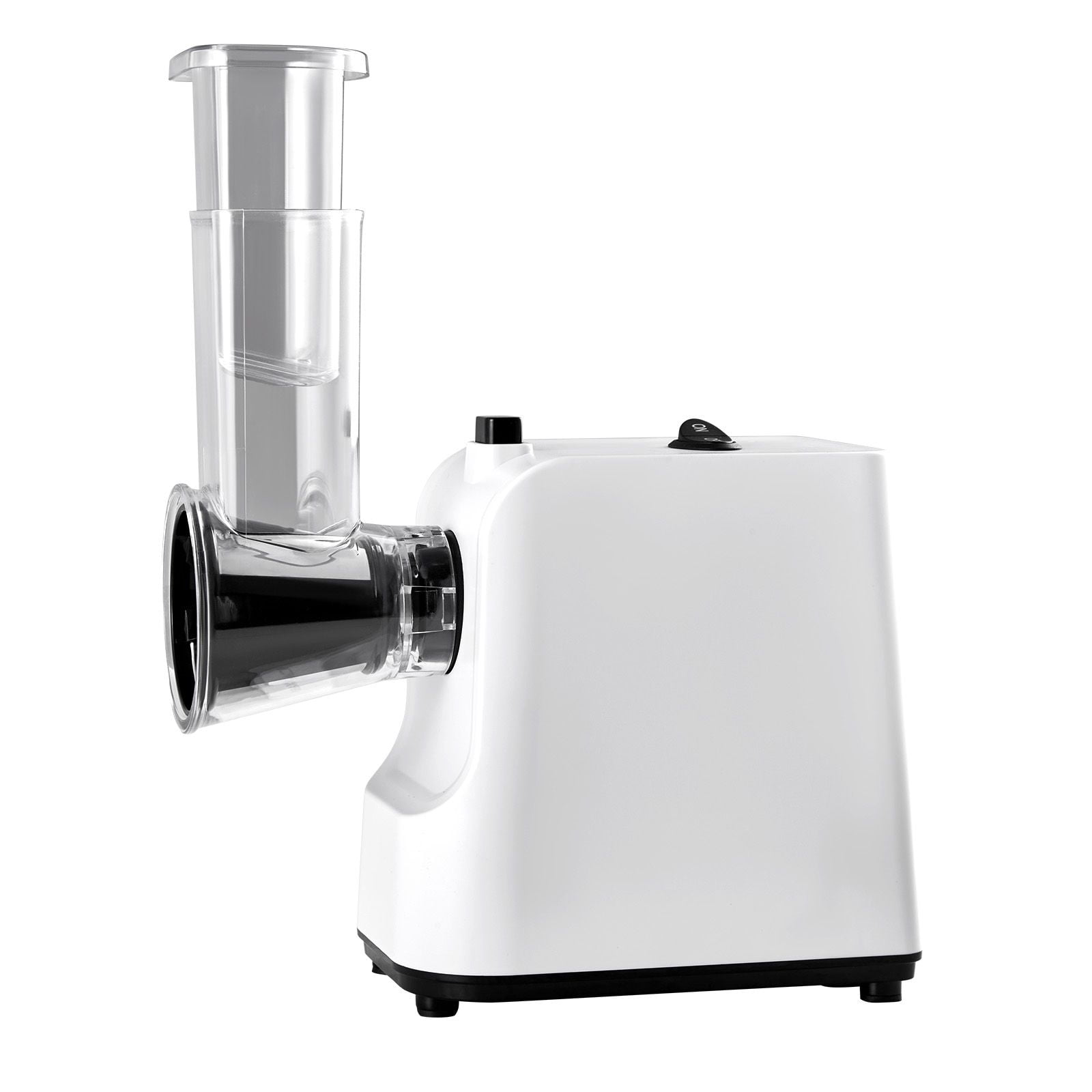 Electric Vegetable Slicer 200W 5-in-1 with 5 Stainless Steel Blades for Kitchen Salad Preparation