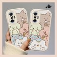 thumbnail image 2 of Cartoon Doraemon Phone Case For Xiaomi Mi 11 Lite Mi 10 Mi 10s Redmi K30 K30 Ultra Redmi K40 Gaming Redmi K40 K40 Pro Poco F3 Cute Flower Animal Soft TPU Back Cover, 2 of 4