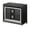 Gray, variant on Nightstand Featuring Center Metal Glide System / Useful for Bedroom Storage