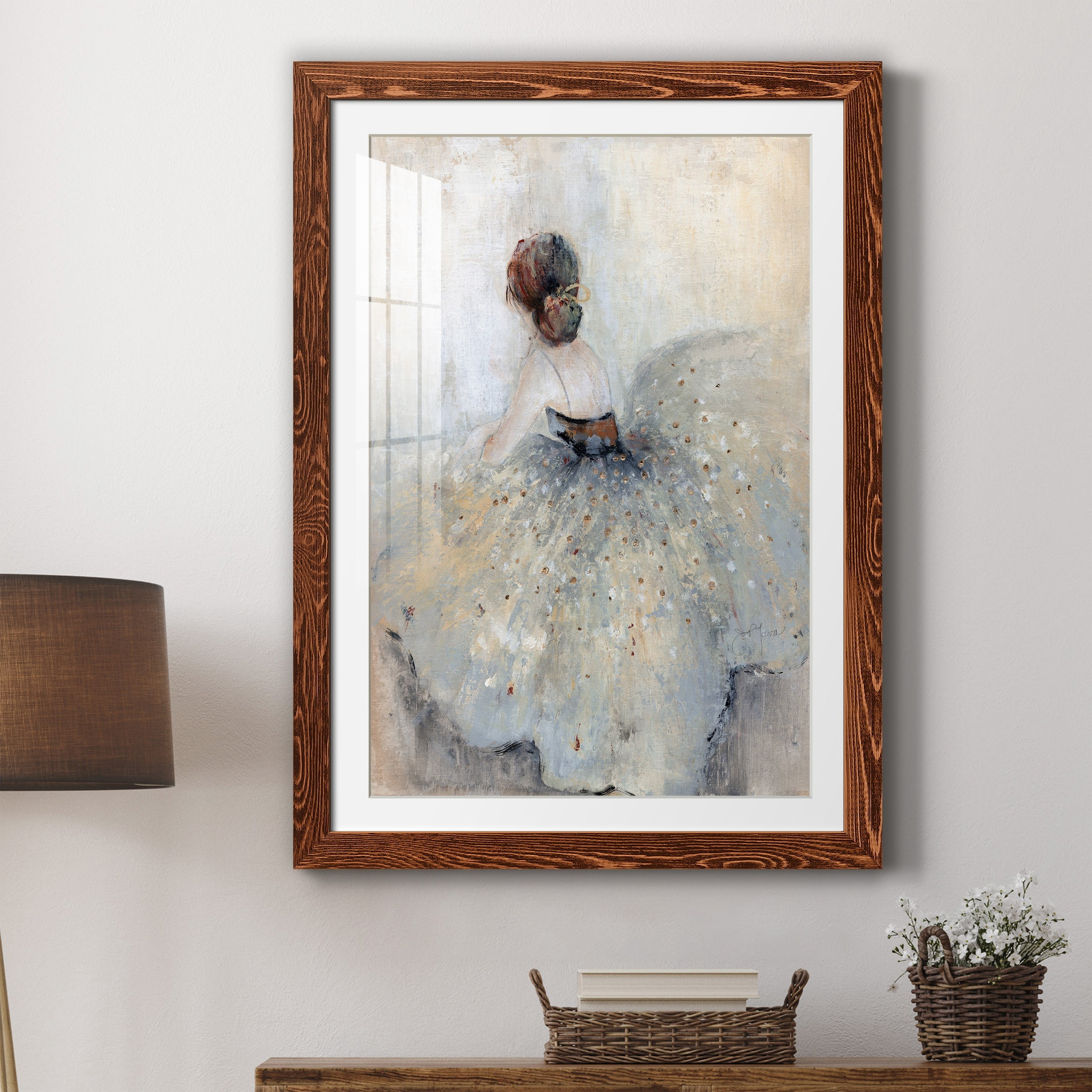 Sunday Best Hen - Premium Framed Print - Distressed Barnwood Frame - Ready to Hang
