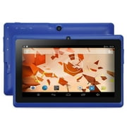Q88 Kids Android 7.1 OS t ablet 7" Display 1G RAM 8 GB ROM Light Weight Portable Kid-Proof Shock-Proof Silicone Case Kickstand Available with iWawa for Kids Education Entertainment (Blue)