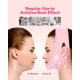 thumbnail image 4 of Mascarilla para adelgazar la cara Meto V Line, reductora de doble barbilla, rosa, 4 of 7