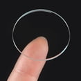 thumbnail image 4 of Unique Bargains 28.5mm Dia. Round Flat Watch Crystal Lens Glass Replacement Parts for Watchmaker Repair, Clear 6 Pack, 4 of 5