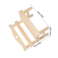 thumbnail image 2 of YOSADIER 1Pcs Mini Bench Khaki Rectangular Pine Decorative Garden Bench 11.8x9.1x4.5in, 2 of 8
