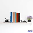 thumbnail image 4 of Handmadetneonsign Helicopter Airplane Metal Bookends, Airplane Name Bookend, Table Bookshelf Decor 045219, 4 of 4