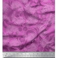 thumbnail image 1 of Soimoi Velvet Fabric Paisley & Floral Artistic Printed Craft Fabric by The Yard 58 Inch Wide, 1 of 3