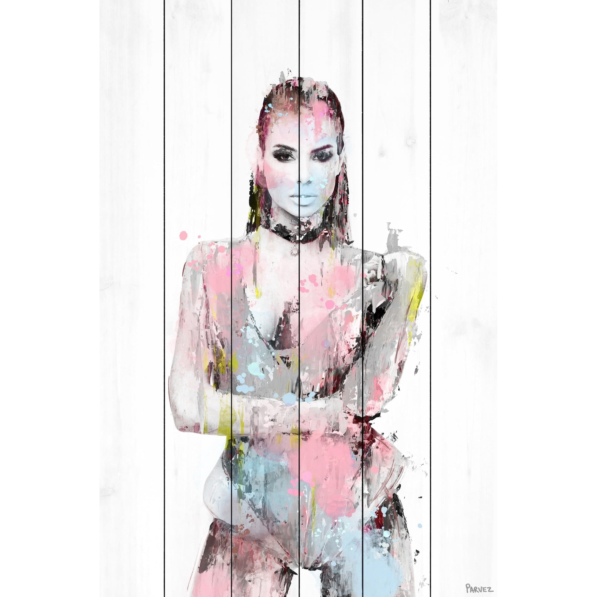 Parvez Taj Printed Pop Culture Art Print