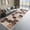 Brown, variant on Machine Washable 2.7x10 Runner Rug, Soft Modern Geometric Abstract Brown Rugs for Bedroom Living Room, Non-Shedding Faux Wool Indoor Throw Floor Carpet for Office Entryway Dining Room Decor