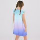 thumbnail image 5 of Girls Summer Sundress Summer Gradient Dress Sleeveless Casual Sundress with Ruffle Sleeves Soft and Breathable Fabric for Kids ,Sie:160, 5 of 8