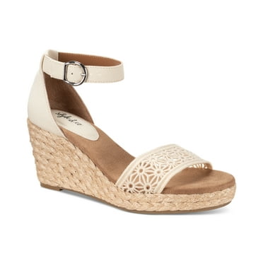 Style Co Shirleyy Ankle-Strap Espadrill Natural 9.5M