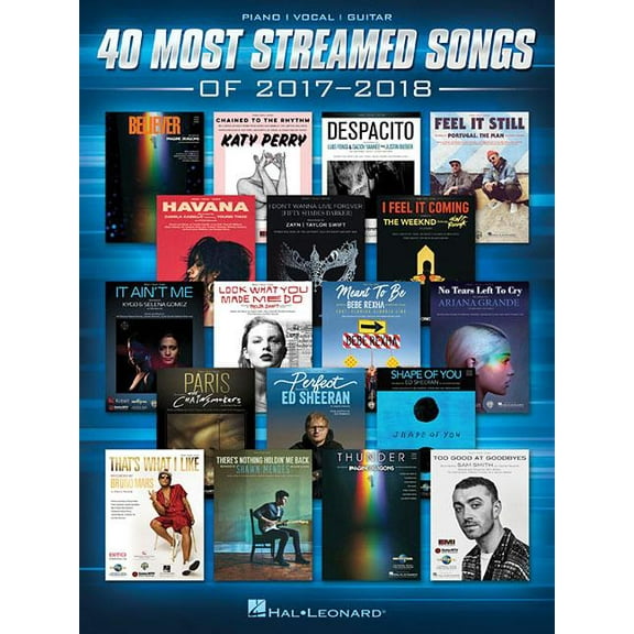40 Most Streamed Songs of 2017-2018