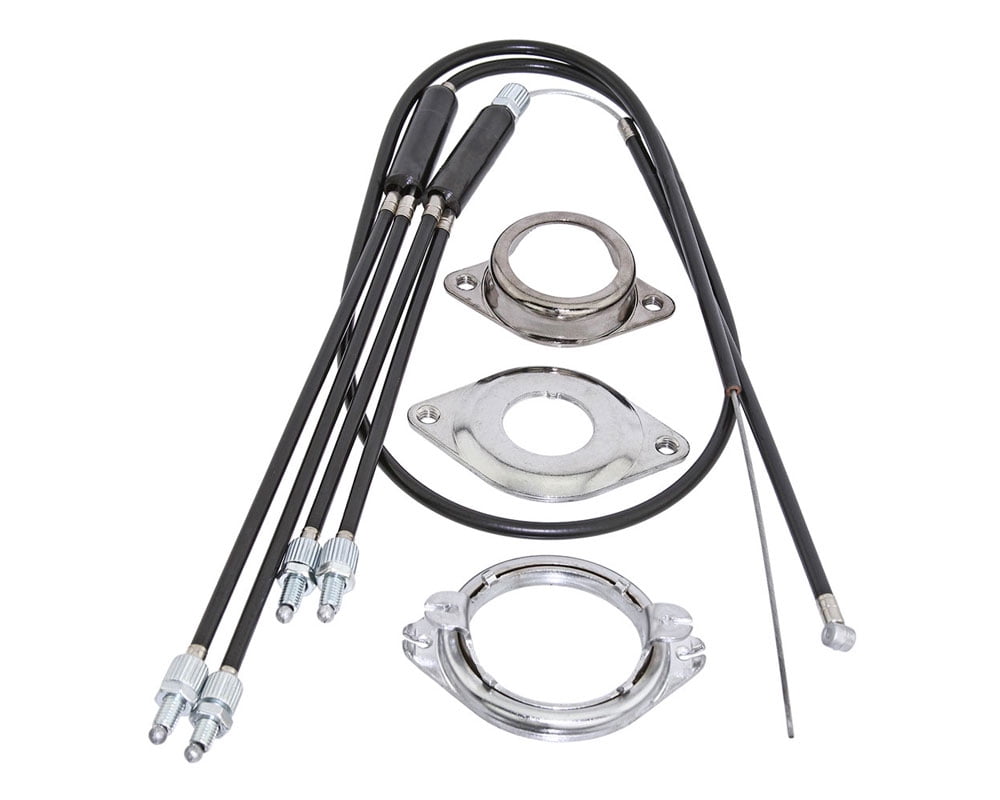 Alta Bicycle BMX Bike Gyro Brake Cables Front + Rear (Upper + Lower