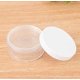 thumbnail image 1 of DNHCLL 2PCS 50ML Plástico Vacío Transparente Maquillaje Polvo Suelto Estuche Contenedor Esponja Suave Polvo Puff Estuche Tapa Blanca y Tamiz Caja de Base, 1 of 5